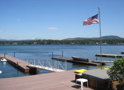 View from cabin
