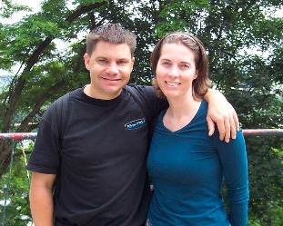 Dan and Abby in Maastricht