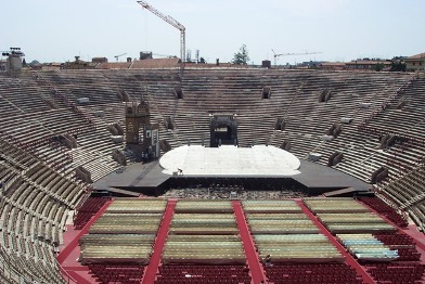 Inside the Arena still used as an opera house today